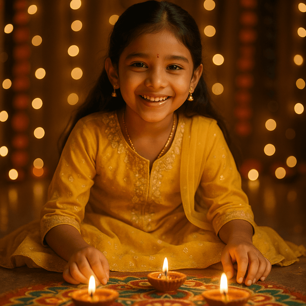 Diwali AI Portrait sample 3