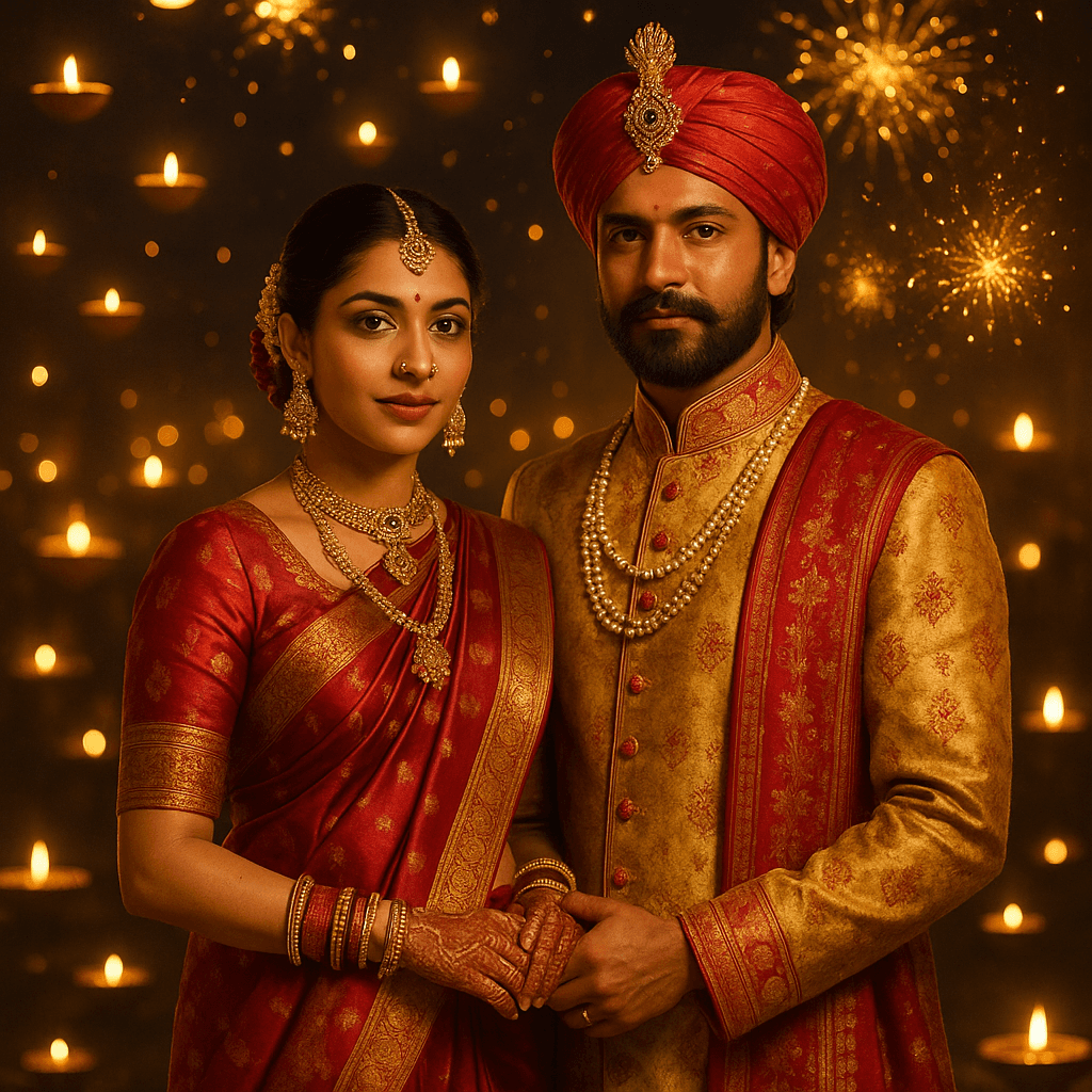 Diwali AI Portrait sample 4