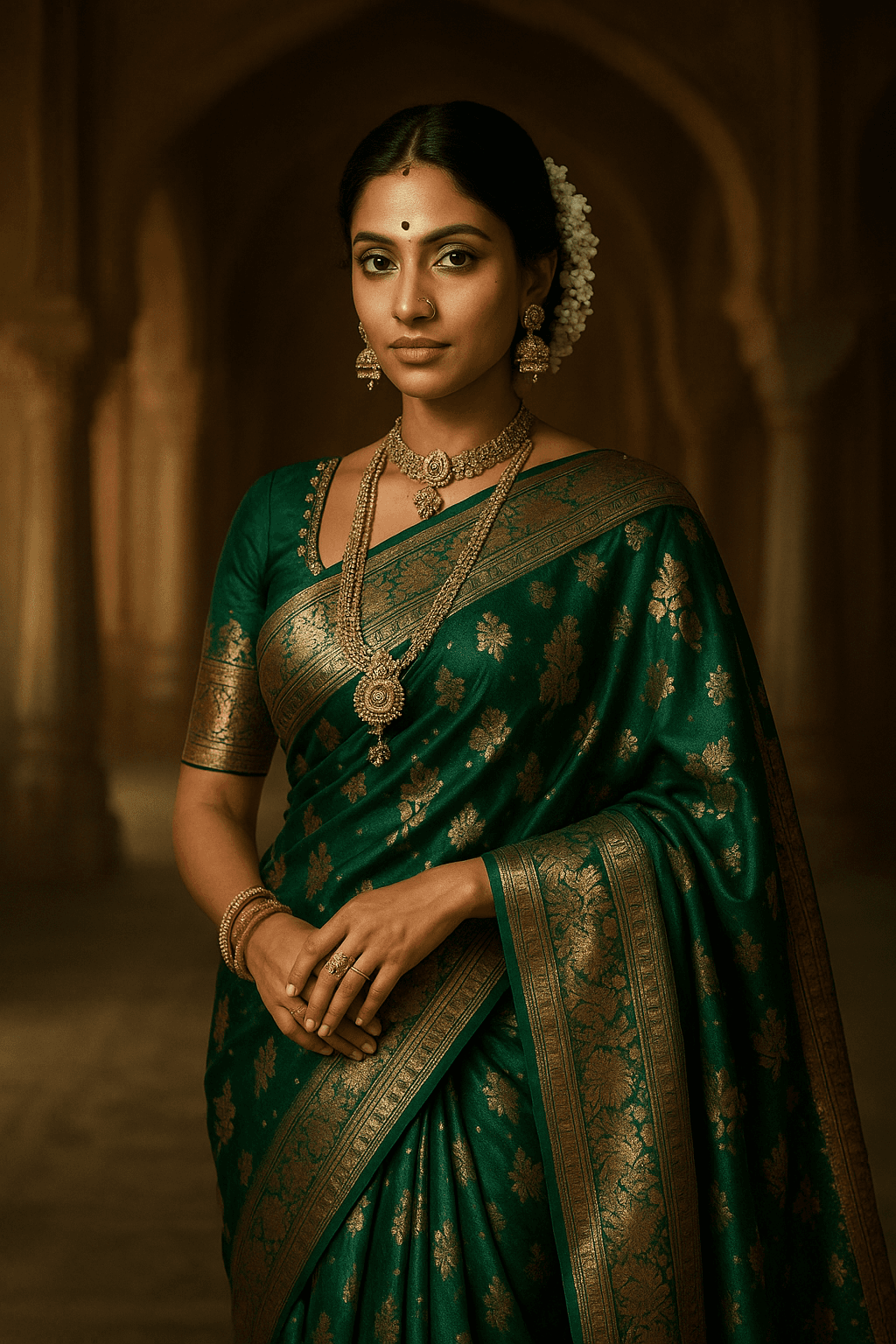 Royal Saree Portrait sample 2