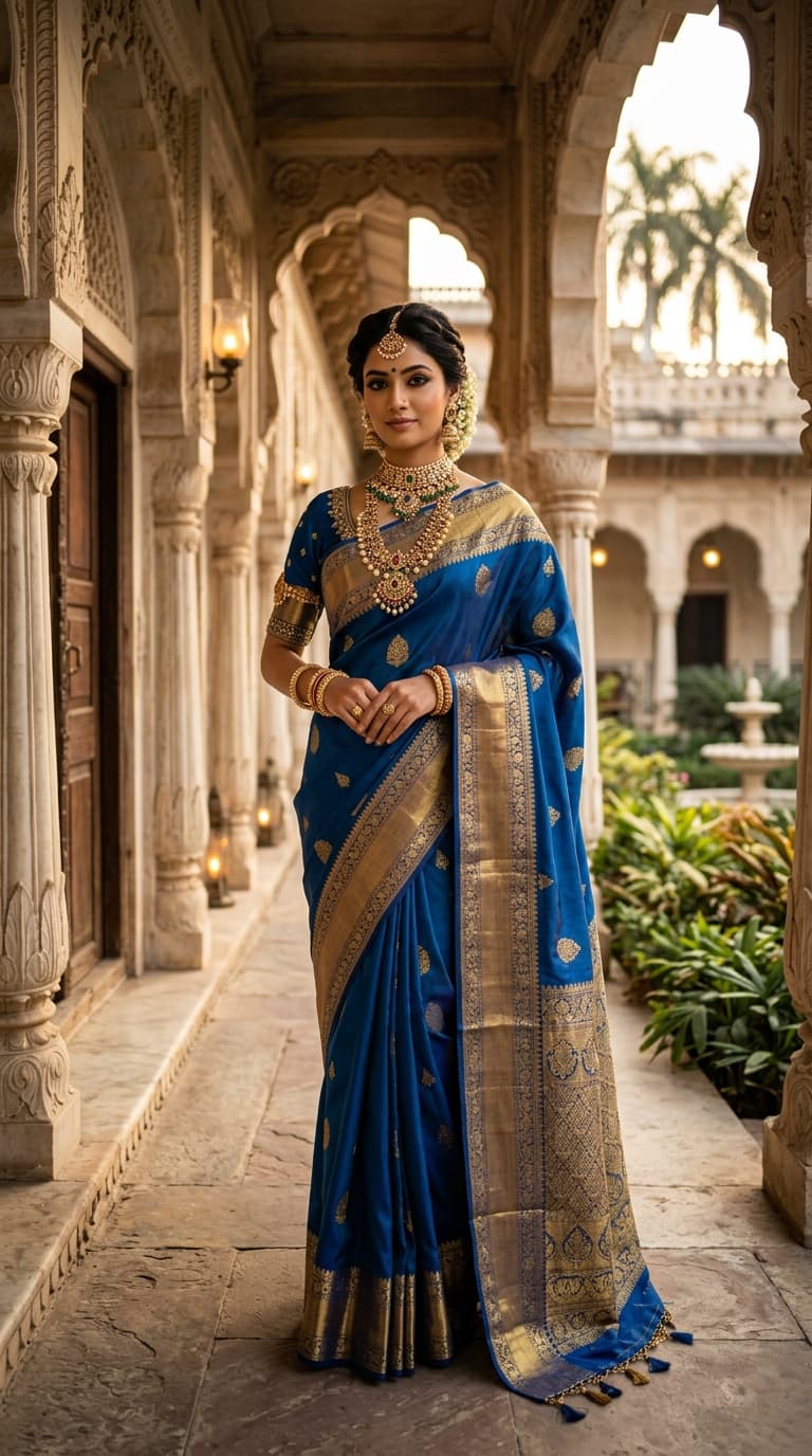 Royal Saree Portrait sample 3