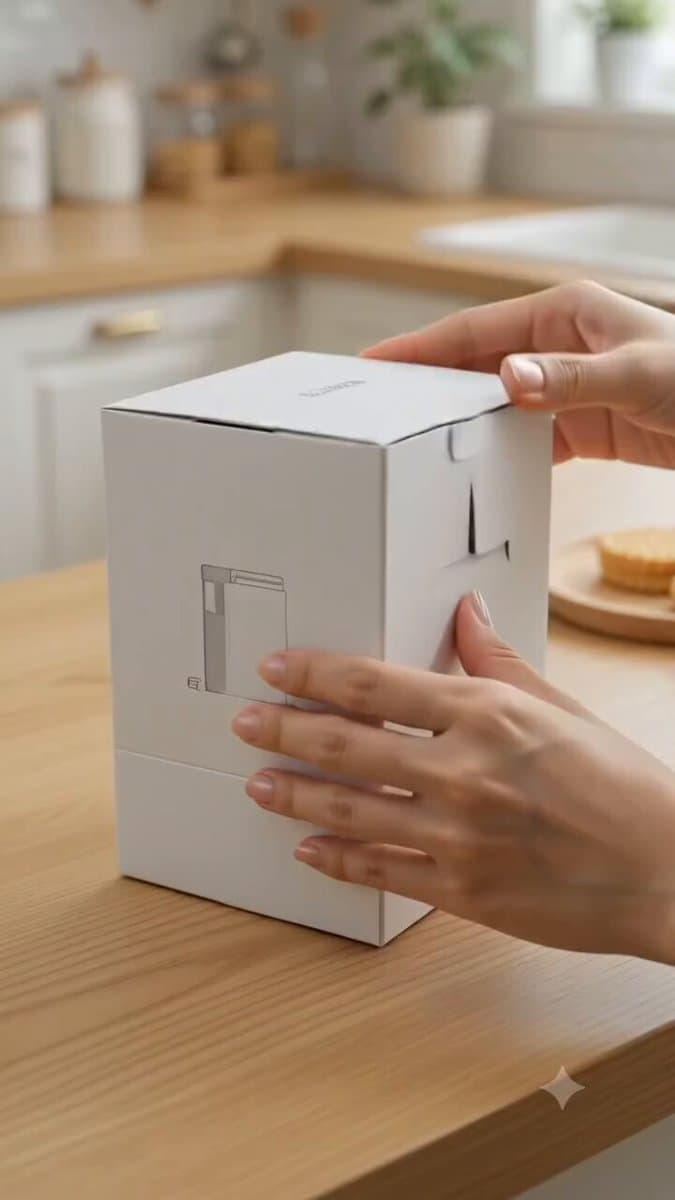 Create a cute ultra-realistic miniature ice cream machine scene in a warm, cozy 