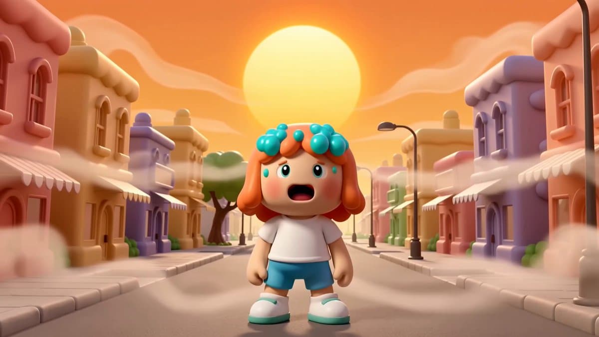  colorful 3D cartoon advertisement, playful energy, vibrant lighting.
Shot 1 (0–