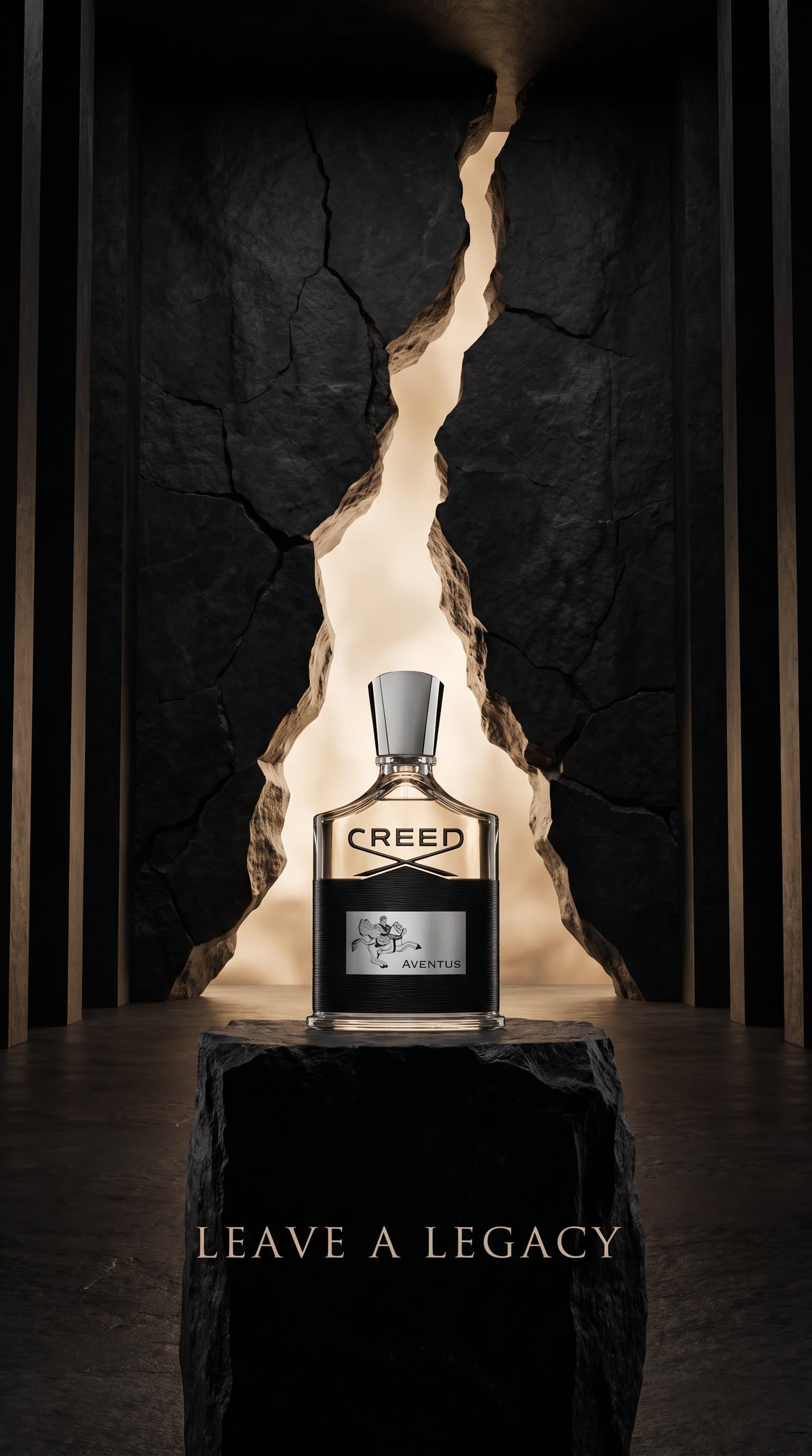 Create ONE scroll-stopping premium surreal fragrance advertisement for the produ