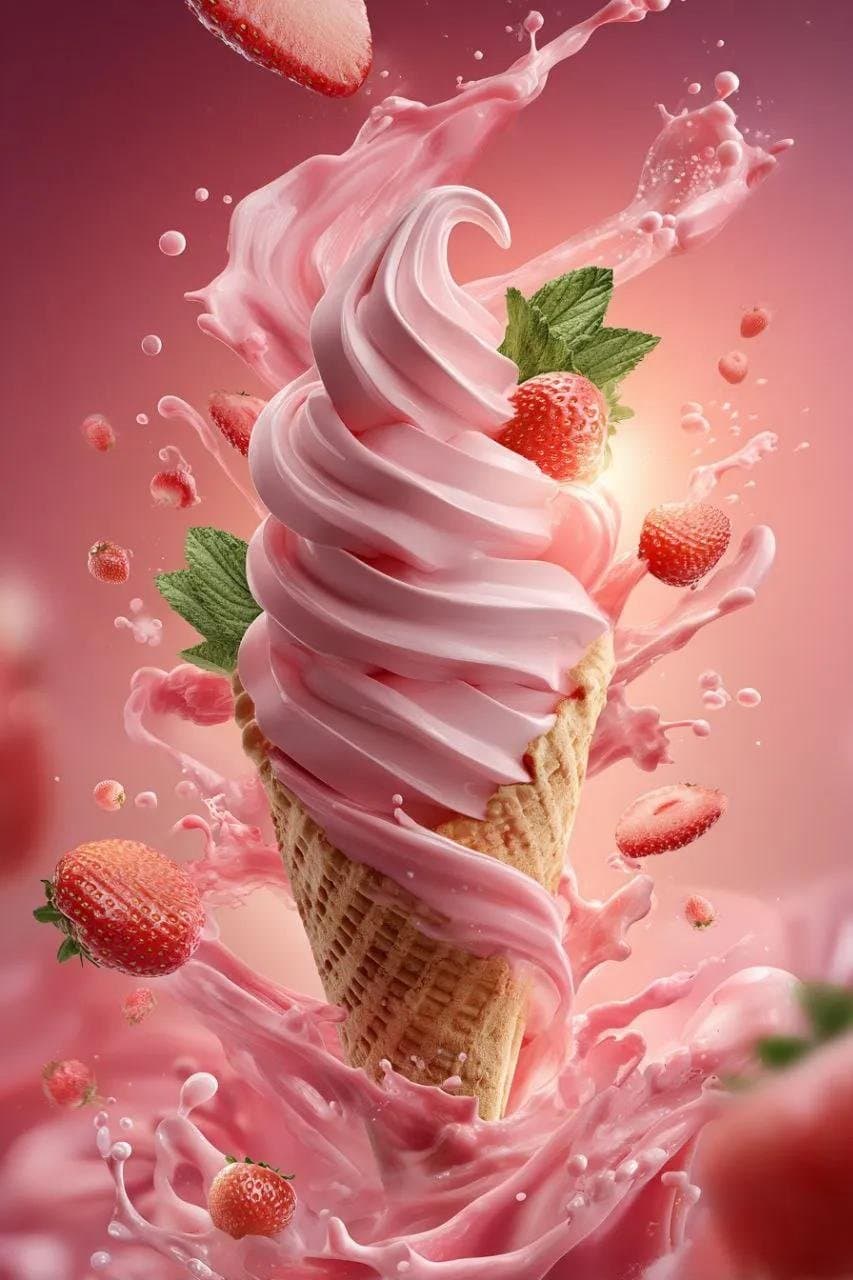 Create a vibrant, luxurious commercial advertising banner for Cold Crush, featur