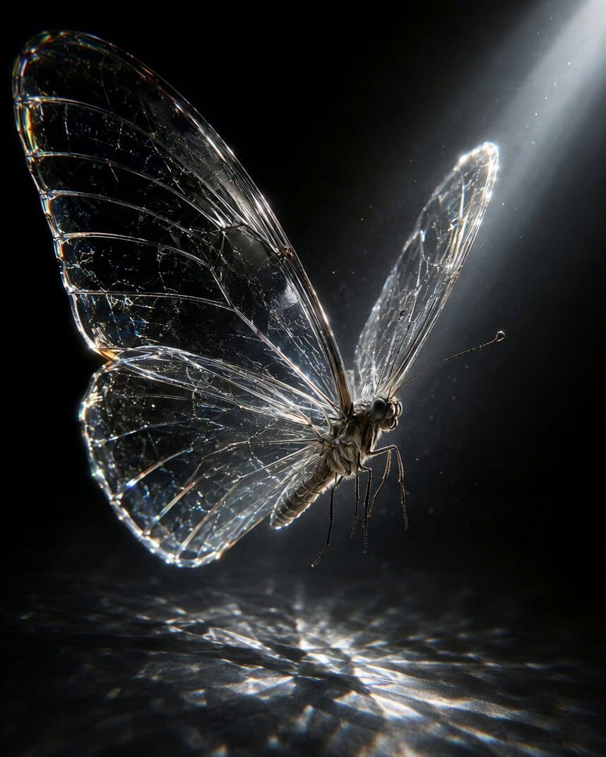 Create a dramatic ultra-photorealistic cinematic 3D macro video using the suppli