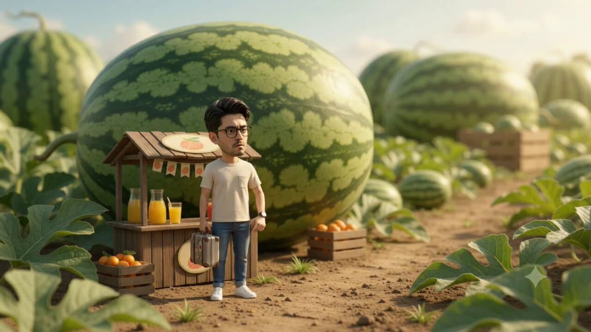 Use the uploaded photo as the ONLY character identity reference. Transform the p